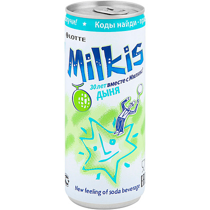 Напиток "Milkis", вкус дыни 0.25 л