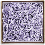 Наполнитель бумажный, гофрированный, 3 мм, 50 г, лиловый