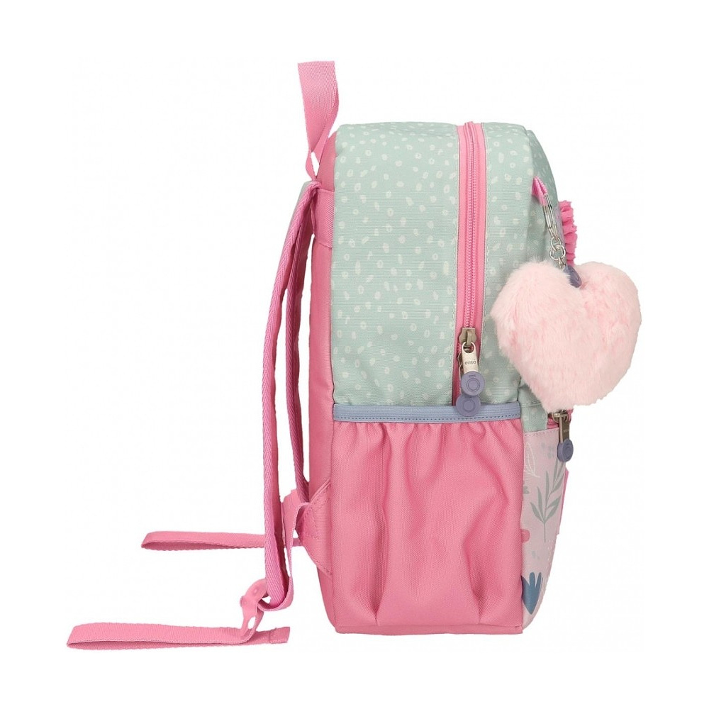 Рюкзак детский "Love ice cream", M, зеленый, розовый - 4