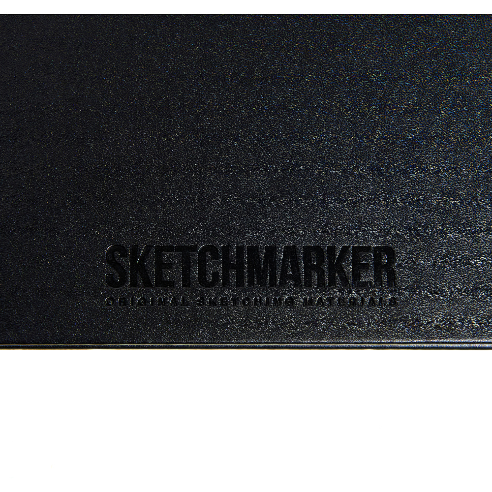 Скетчбук "Sketchmarker. Калыханка", 21x14.8 см, 80 листов, нелинованный, черный пейзаж - 7
