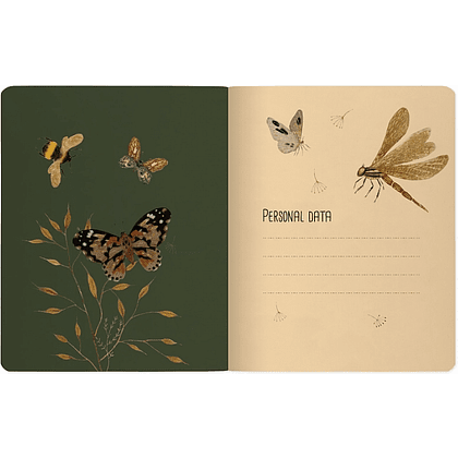Тетрадь "Fauna. Butterfly", A5, 48 листов, клетка, ассорти - 9