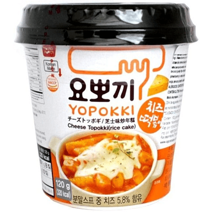 Палочки рисовые "Yopokki. Cheese", сырные, 120 гр.