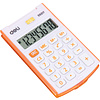  Калькулятор карманный Deli "Easy 39217", 8-ми разрядный, пластик, белый, оранжевый - 5
