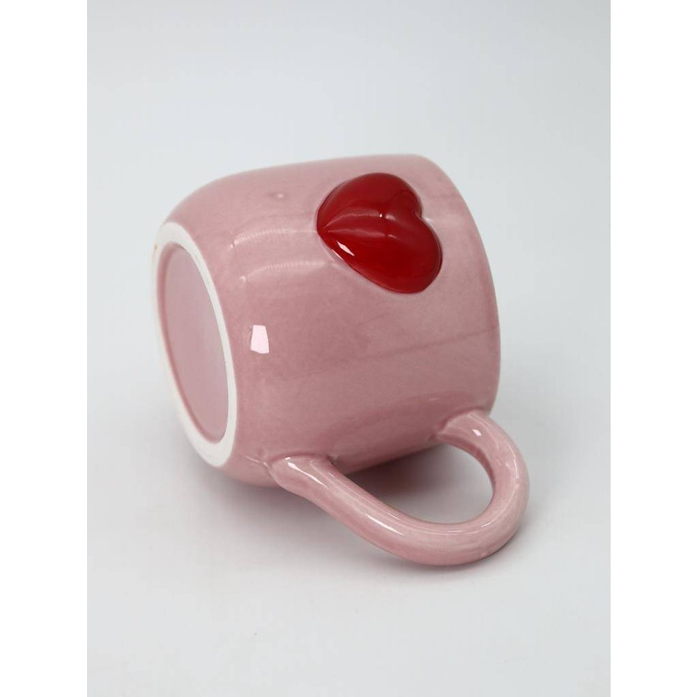 Кружка керамическая "Love potion", 505 мл., розовый - 8 Кружка керамическая "Love potion", 505 мл., розовый - 8