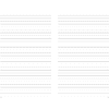 Блокнот "All metal fucsia", А5, 96 листов, на резинке, черный, срез фиолетовый - 4