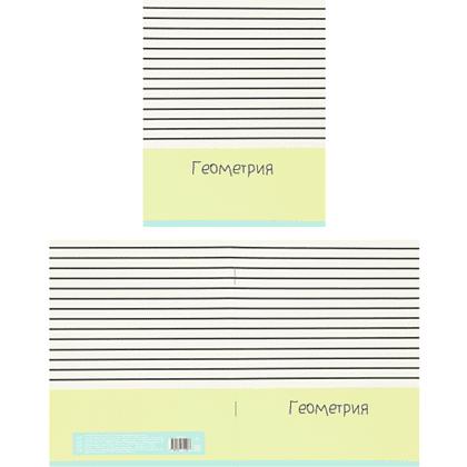 Набор тетрадей предметных "Simple", А5, 48 листов, клетка, линейка, ассорти, 10 школьных предметов - 5
