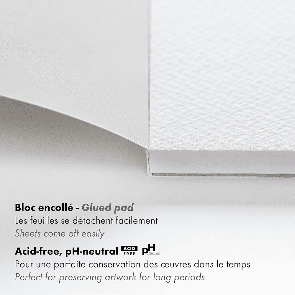 Блок-склейка "Paint'On", А3, 250г/м2, 20 листов, среднее зерно - 2