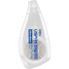 Корректор роллер "Uspire", 20х5 м/мм, белый, блистер