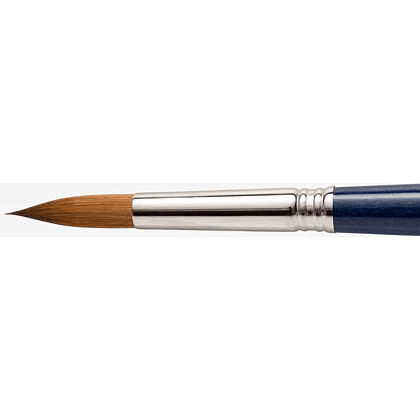 Кисть "Escoda Chronos", микс, круглая, на короткой ручке, № 14 - 2