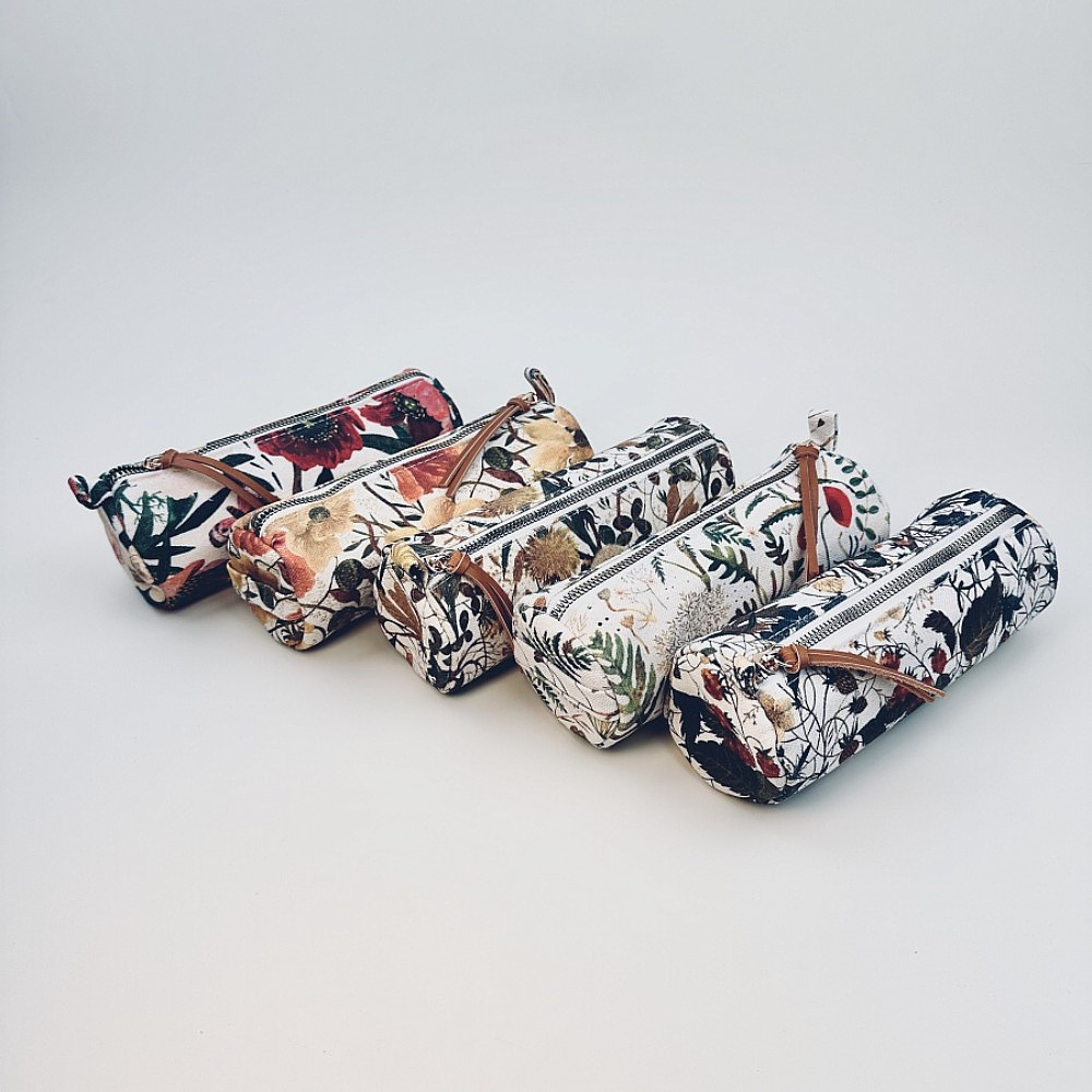 Косметичка "Flora. Summer Greens", 20х7 см. - 5