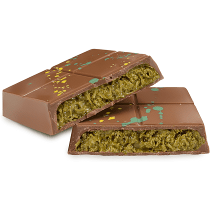 Шоколад молочный "Dubai Pistachio", 180 гр, с начинкой - 5