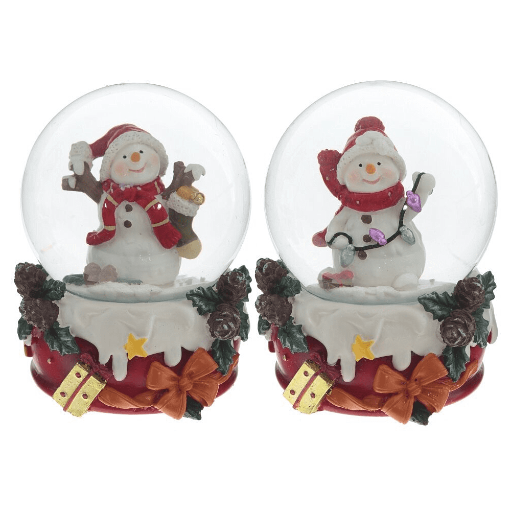 Фигурка "Снеговик", 7х7х9 см, ассорти