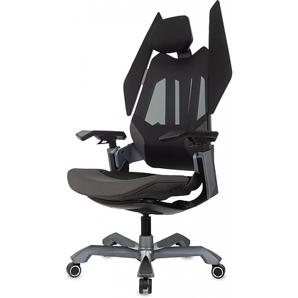 Кресло игровое Бюрократ "Knight Aero", ткань, пластик, черный - 3