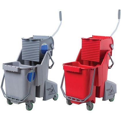 Тележка уборочная "SmartColor Combo" с корзиной - 2