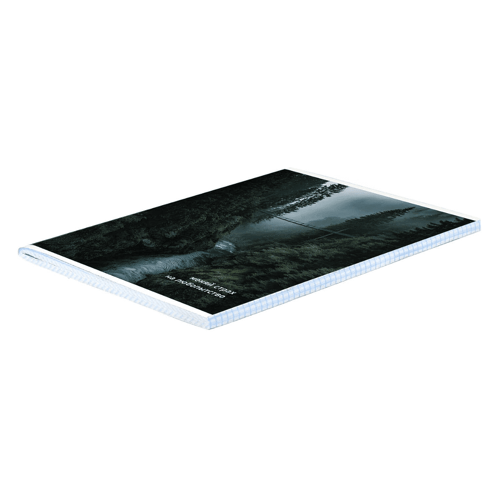 Тетрадь "Путь через горы", А4, 80 листов, серый - 3