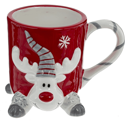 Кружка керамическая "Олень", 400 мл, ассорти - 2
