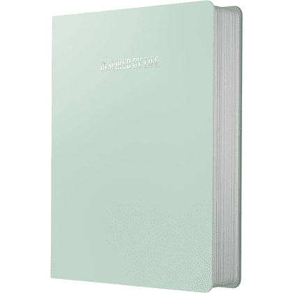 Блокнот "Floreale. Eucalyptus", А6, 136 листов, клетка, зеленый - 2