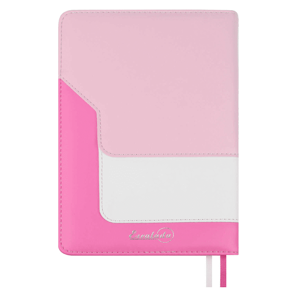 Ежедневник недатированный "Лайка", А5, 320 страниц, розовый - 5