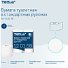 Бумага туалетная Tellus Комфорт, TP4, 4 рулона, 23 м., 2 слоя - 6