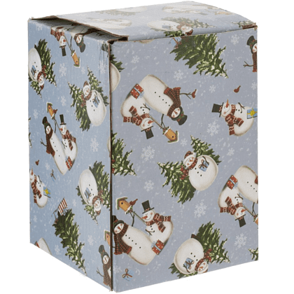 Кружка керамическая "Олени", 500 мл, разноцветный - 3