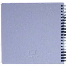 Скетчбук для акварели "Малевичъ", 18x18 см, 300 г/м2, 20 листов, синий