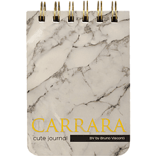 Блокнот "Cute Journal. Carrara", А7, 100 листов, линейка, разноцветный