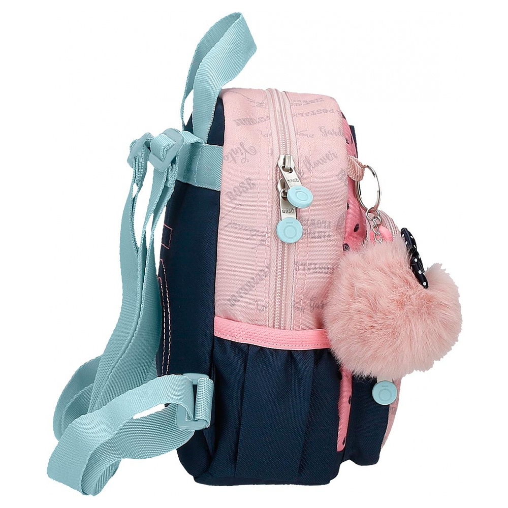 Рюкзак детский "Bonjour", XS, голубой, розовый - 4