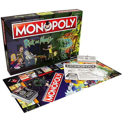 Игра настольная "Монополия. Рик и Морти" - 2