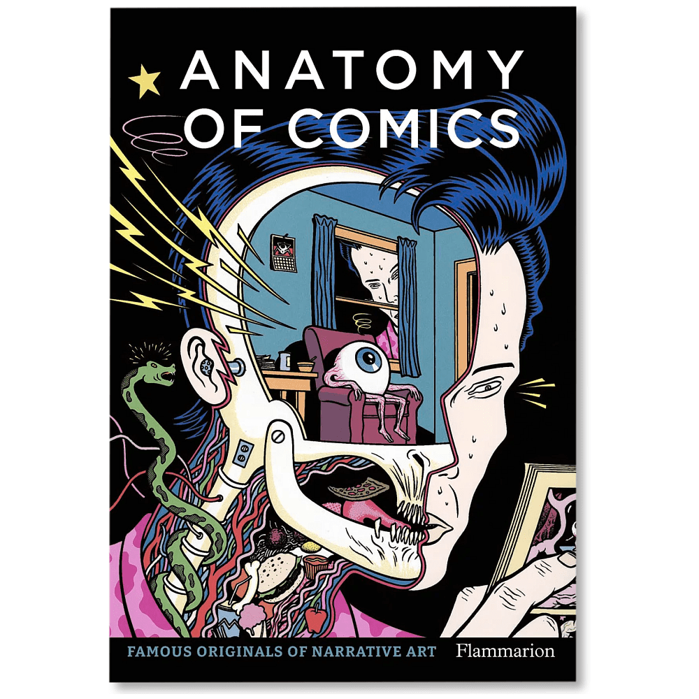 Книга на английском языке "Anatomy of Comics", Damien MacDonald