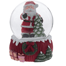 Фигурка "Мишка, Снеговик, Дед Мороз, Олень", 6.5х6.5х9 см, ассорти