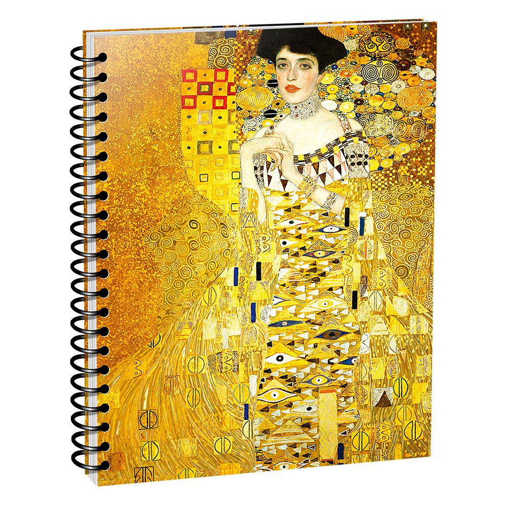 Скетчбук "Климт. Портрет Адели Блох-Бауэр I", А5, 100 листов, разноцветный