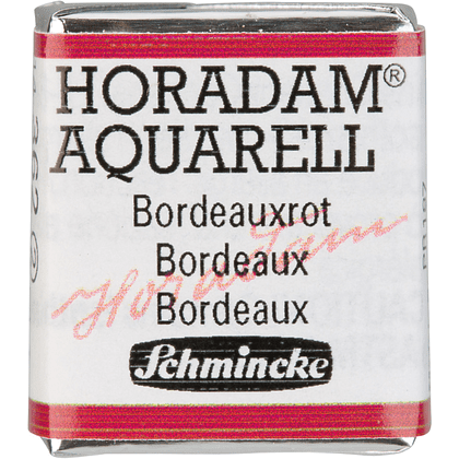 Краски акварельные "Schmincke Horadam", 362 бордо, полукювета