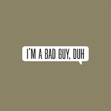 Панама «I’m a bad guy», унисекс, оливковый