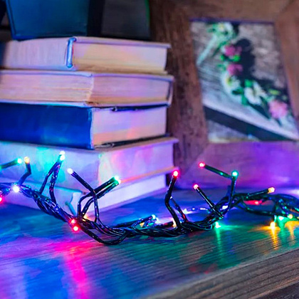 Гирлянда электрическая LED "Кластер", 3 м - 4
