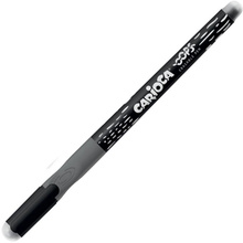 Ручка капиллярная-гелевая "Oops", 0.7 мм, черный, стерж. черный