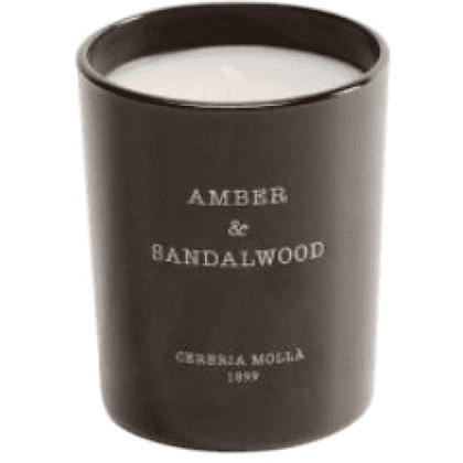 Свеча ароматическая CERERIA MOLLA  "Amber & Sandalwood", 70 гр, подарочная упаковка - 2