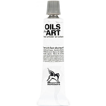 Краски масляные Renesans "Oils for art", 52 белила быстросохнущие, 20 мл, туба
