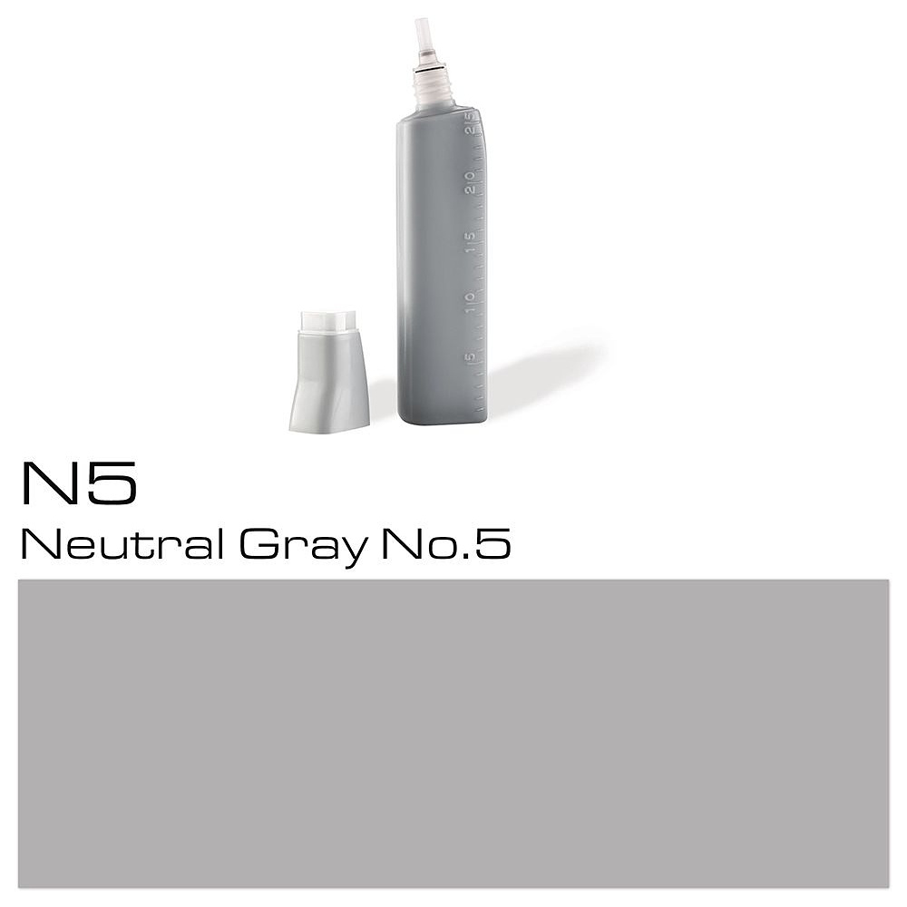 Чернила для заправки маркеров "Copic", N-5 нейтральный серый №5