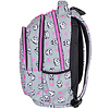 Рюкзак школьный Astra "Panda", серый, розовый - 2
