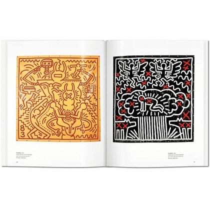 Книга на английском языке "Basic Art. Haring"  - 3