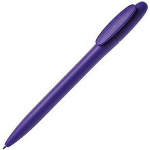 Ручка шариковая автоматическая "Bay MATT", 1.0 мм, темно-фиолетовый, стерж. синий