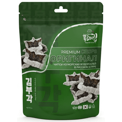 Чипсы "Furmi Kim Crispy Chip", из морской капусты, 30 гр