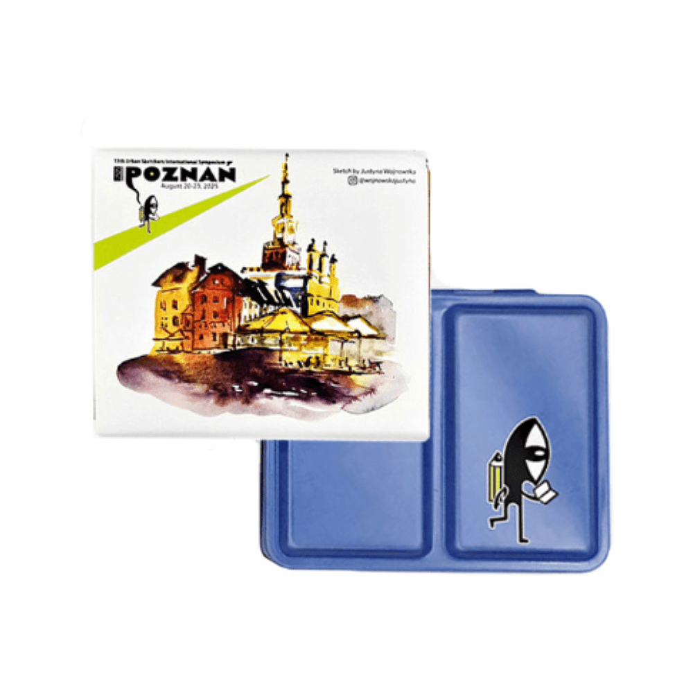 Краски акварельные "Aquarius. USK Symposium set", 4 цвета, кюветы