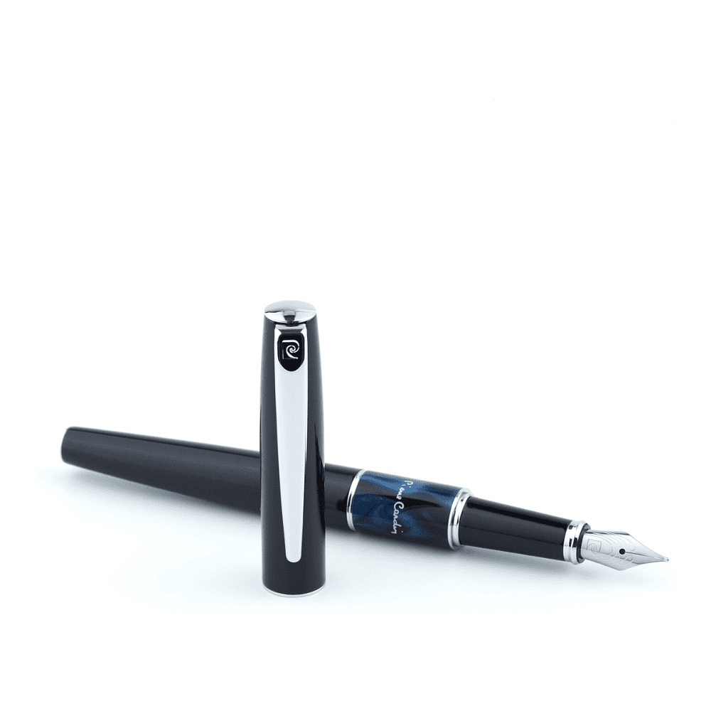 Ручка перьевая "Pierre Cardin LIBRA", F, синий, черный - 7