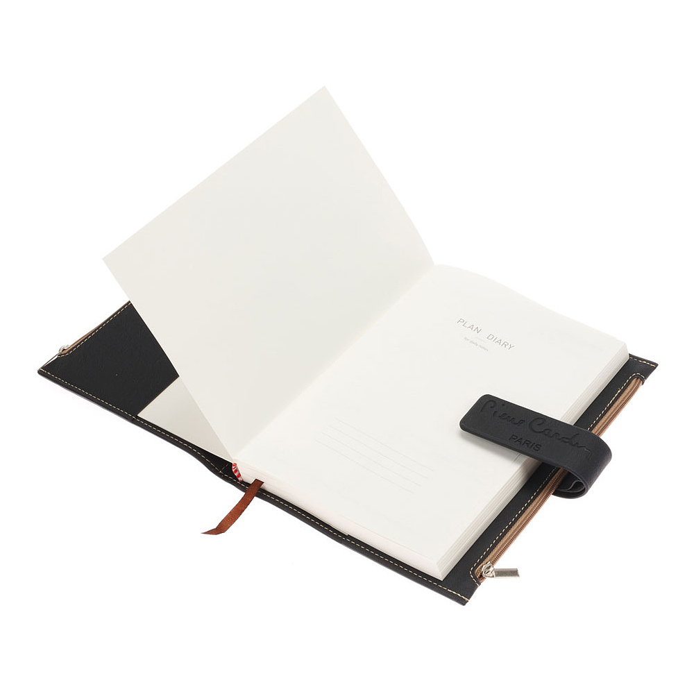 Книга записная "Pierre Cardin", А5, 256 листов, линованный, черный - 8