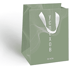 Пакет бумажный подарочный "Country", 11.4х14.6х6.4 см, ассорти