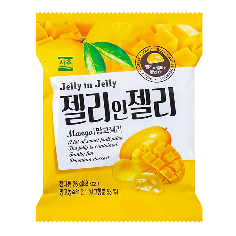 Мармелад "Jelly in Jelly mango flavor", 23 гр., со вкусом манго