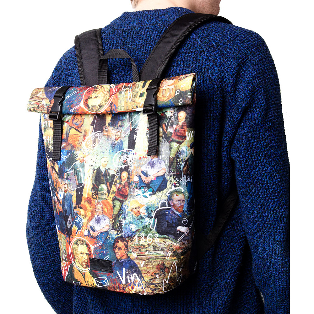 Рюкзак "Ролл-мини Van Gogh", разноцветный - 10