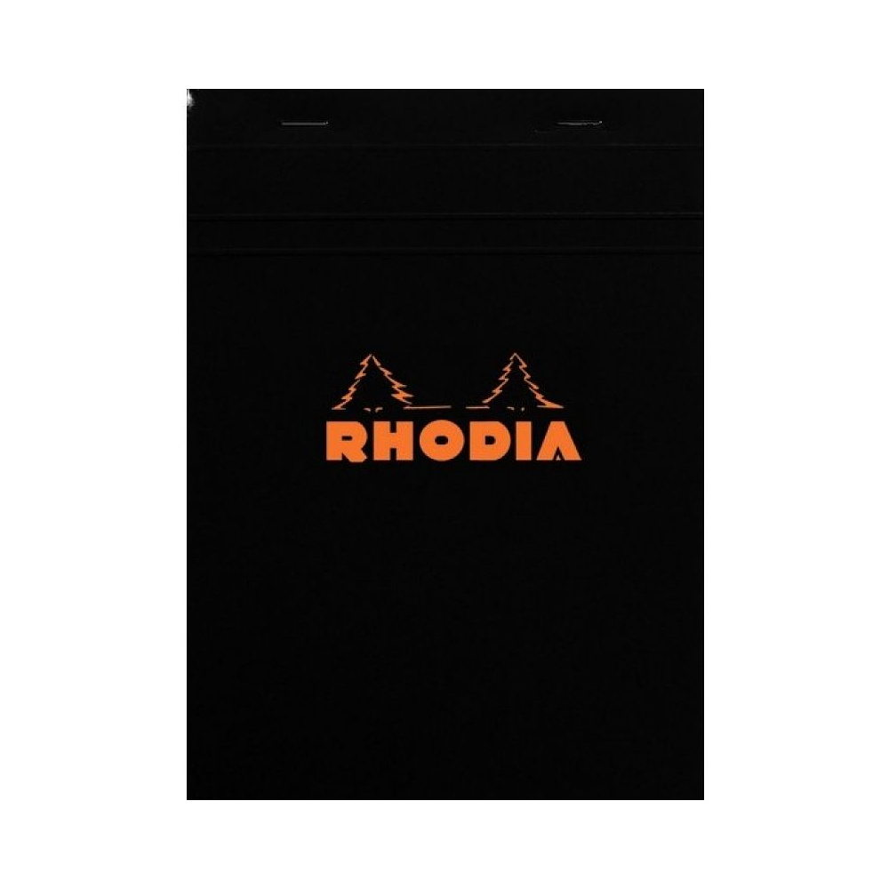 Блокнот "Rhodia", A5, 80 листов, клетка, черный