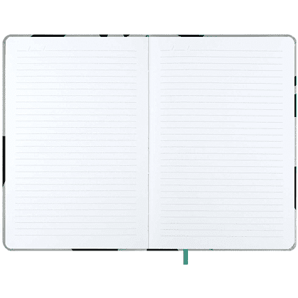 Книга записная "Абстракция", А5, 120 листов, линейка, светло-серый - 3